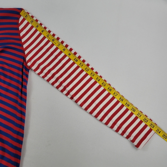 Matilda Jane Catch Some Zs Modal Blend PJ Stripe Shirt Top Sz L - Picture 8 of 12